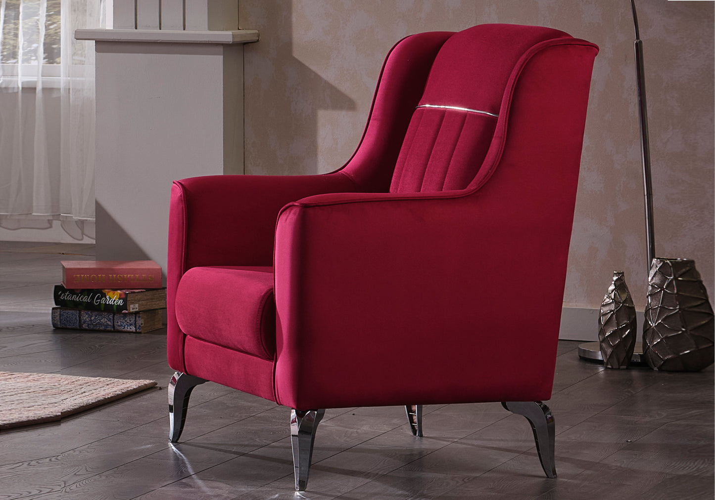 Bergère Moderne Rouge ANKA