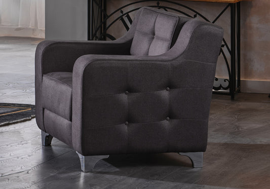 Fauteuil Moderne Noir VEGA