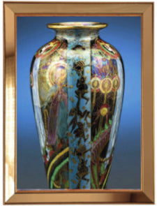 Peinture de motif de vase antique