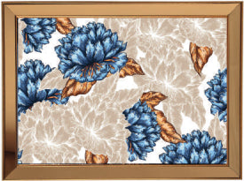 Tableau graphique à motifs floraux