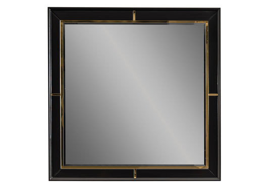 Console Miroir Noir Or IBIZA