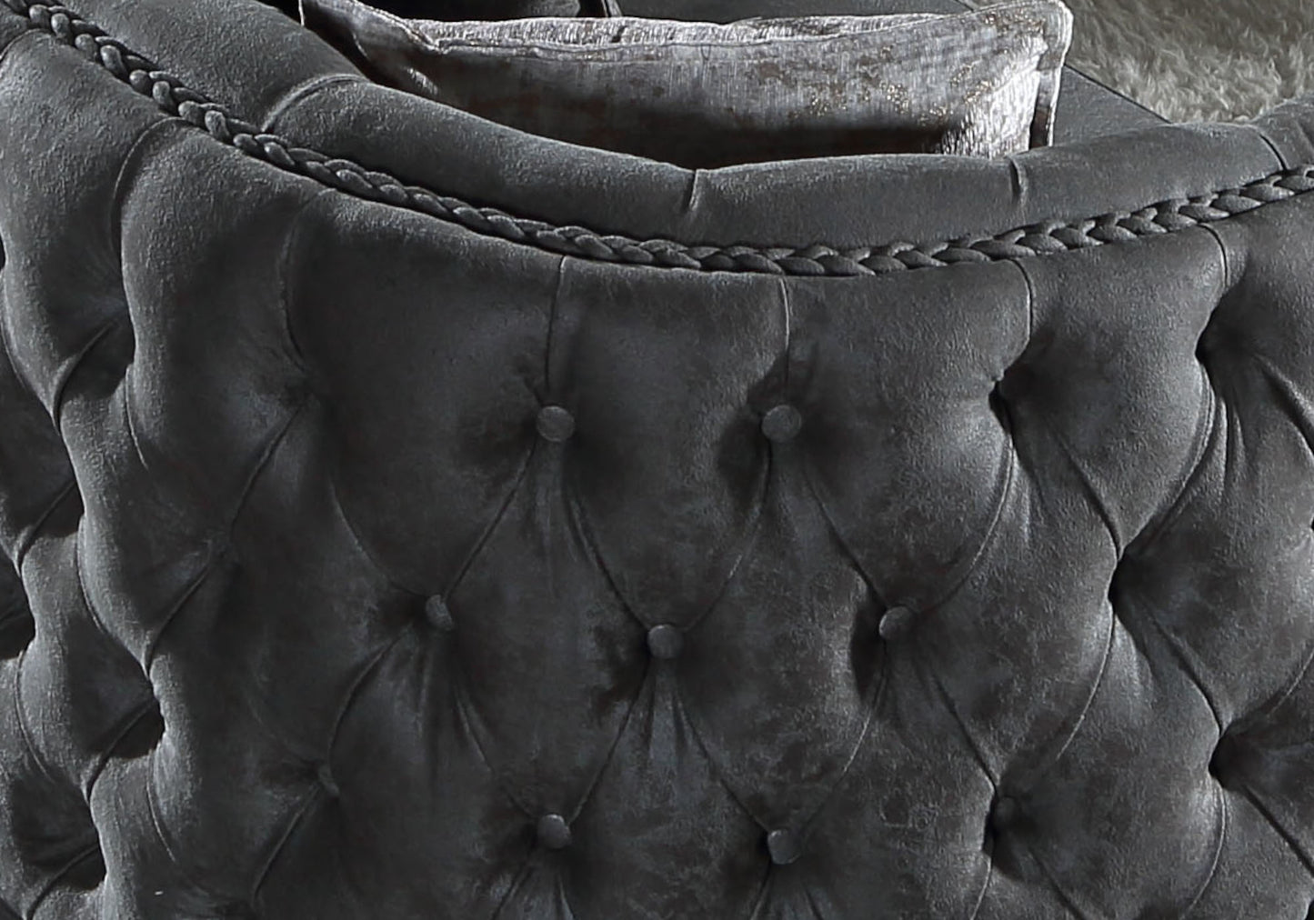 Canapé d'angle Avangard gris MILAN