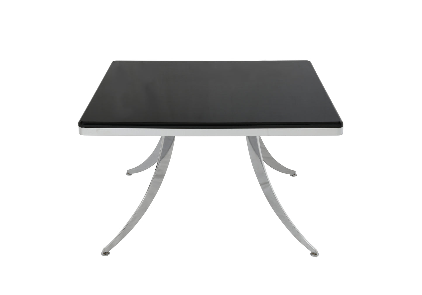 Table basse carrée Pion noire OREO