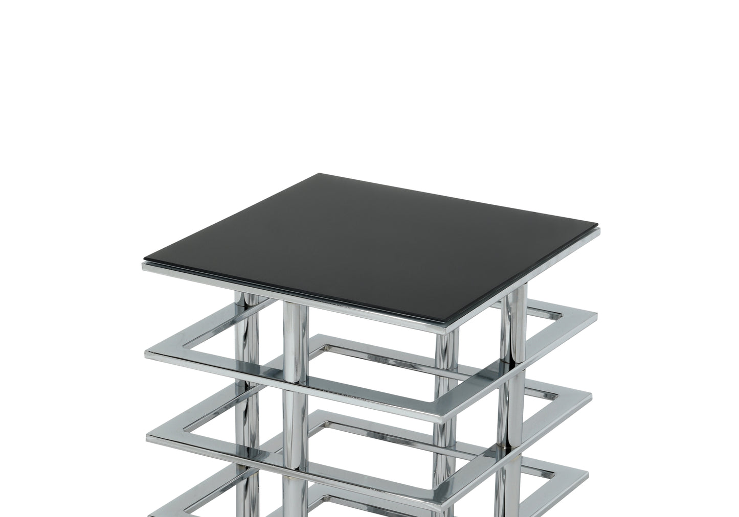 Table gigogne Infinity noire NOVA