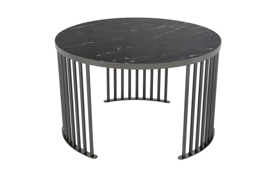 Table Basse Ronde Veines Noires BAHAMA