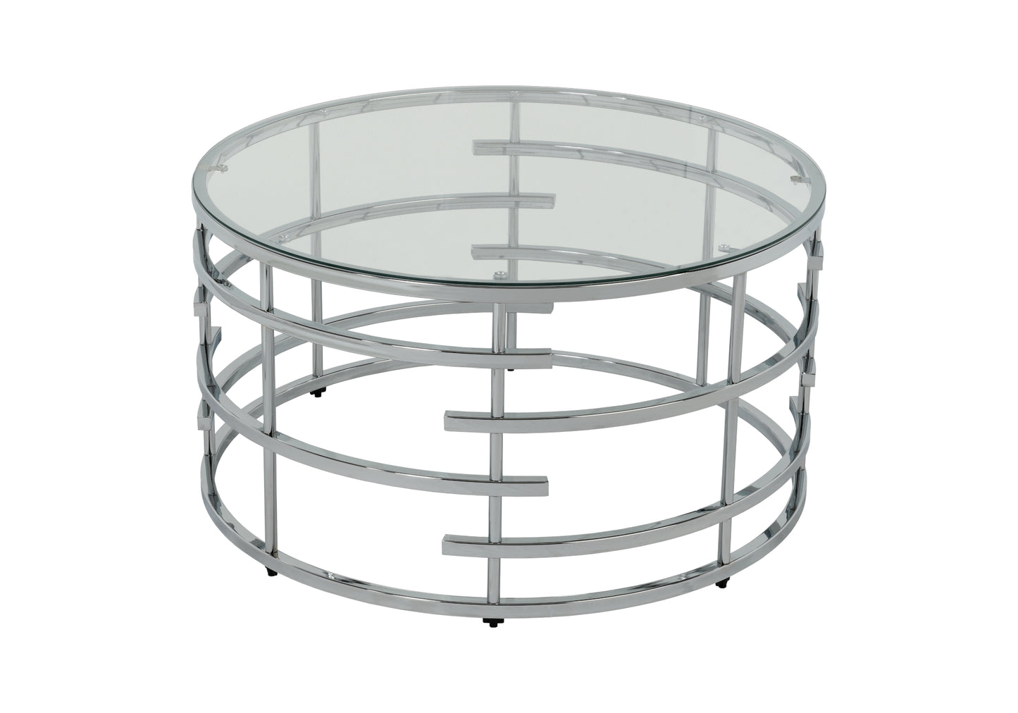 Table Basse Ronde Verre ROYAL