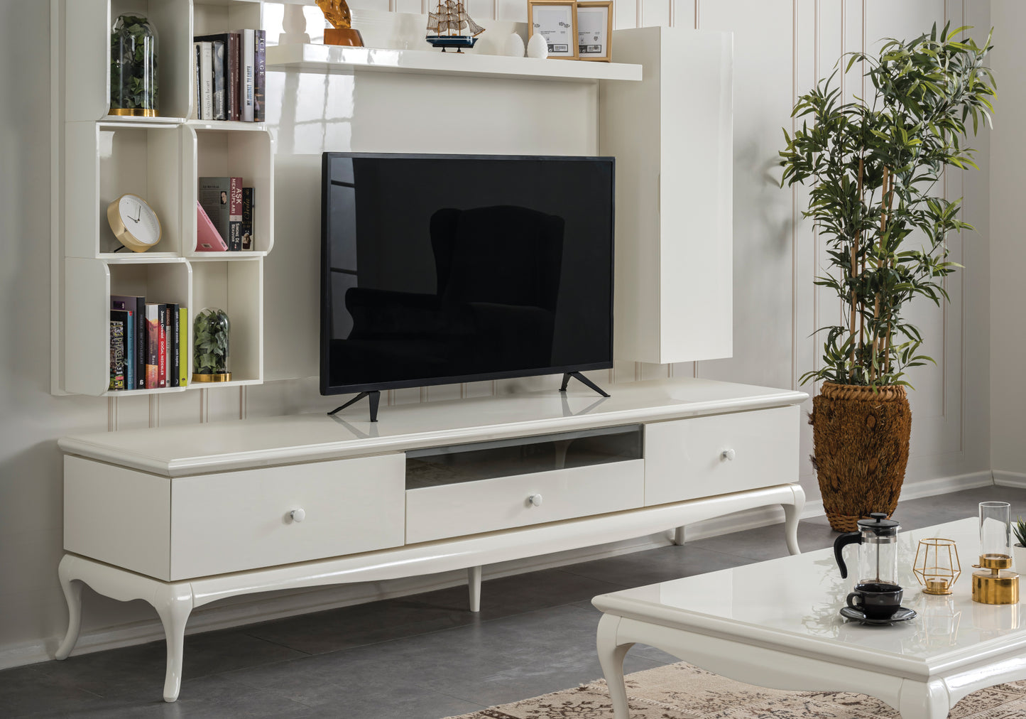 Meuble TV Blanc ART